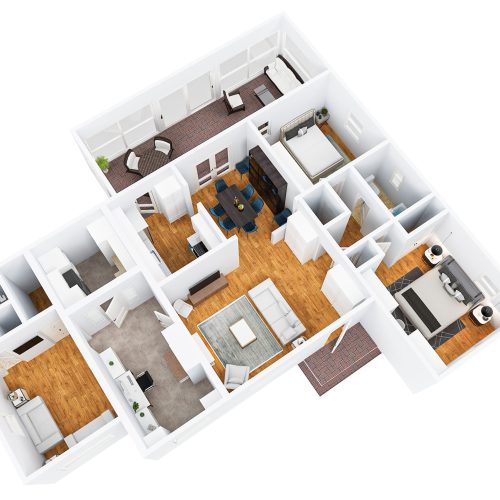 3d floor plan exsample